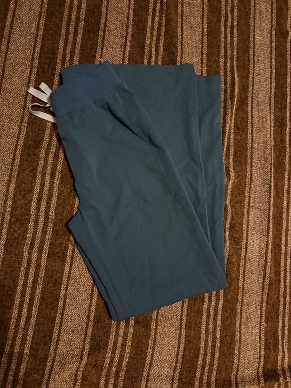 Figs Isabel wide leg scrub pants - dark harbor